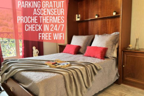 Le 130 - 1 chambre - Wifi - Proche Parc Thermal - 2 personnes